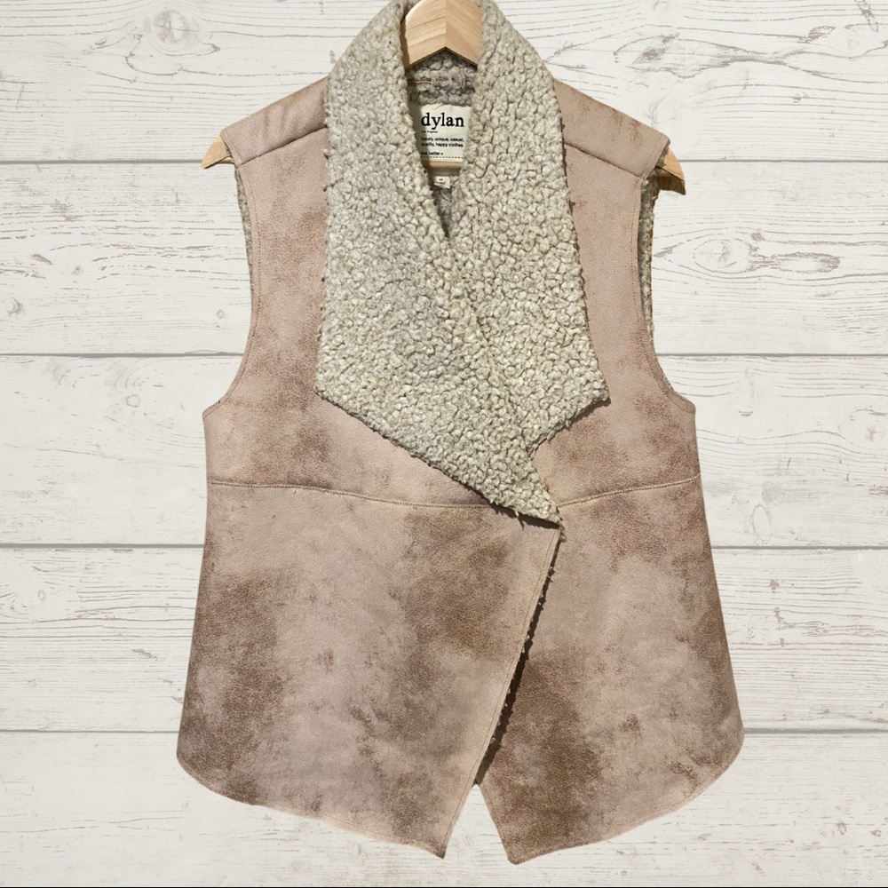 DYLAN Faux Leather Vest